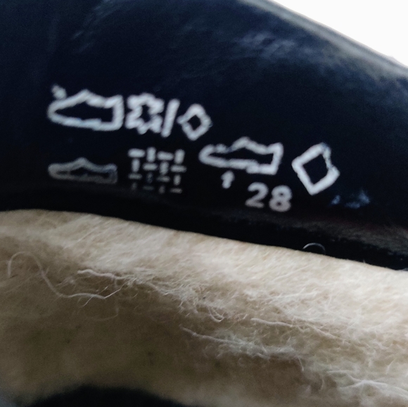 RIEKER Water Resistant Leather Lambswool Lining Ankle Boots Shoes EU42/US 10 - Picture 4 of 14